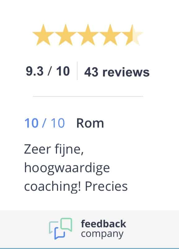 Feedback_Company_Beoordeling_Different_Coaching
